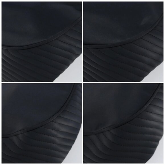 SAINT LAURENT Shoulder Bag Nylon Black Gold Auth yk19451 - Picture 14 of 16